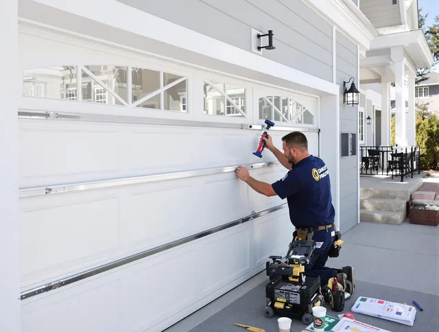 Professional garage door installation by Weston Garage Door Repair in Weston