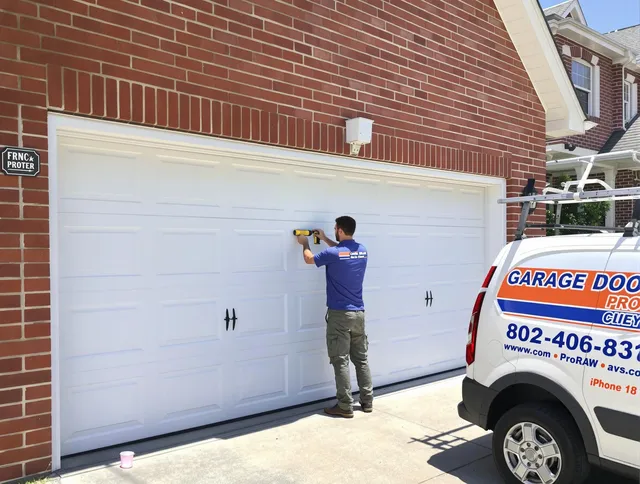 Local garage door repair service by Weston Garage Door Repair in Weston